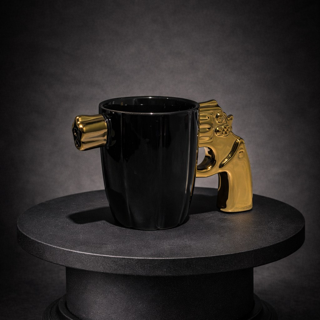 Puodelis „Revolveris“