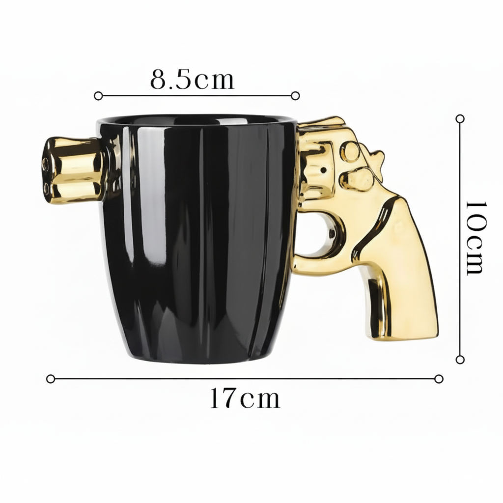 Puodelis „Revolveris“